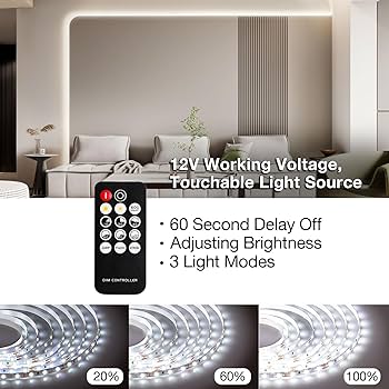 週末値引き‼️LED CEILING LIGHT TRAVIS ホワイト Amazon.com: QENLAI 20ft White LED Strip Lights, Upgraded 6500K